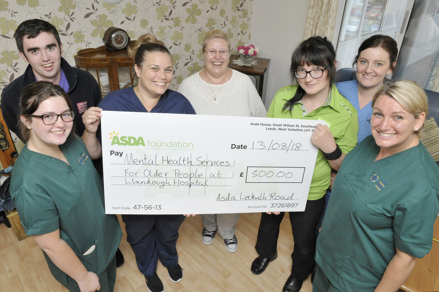 Donation Helps To Make Ward Dementia Friendly Cardiff And Vale Health Charity 3358