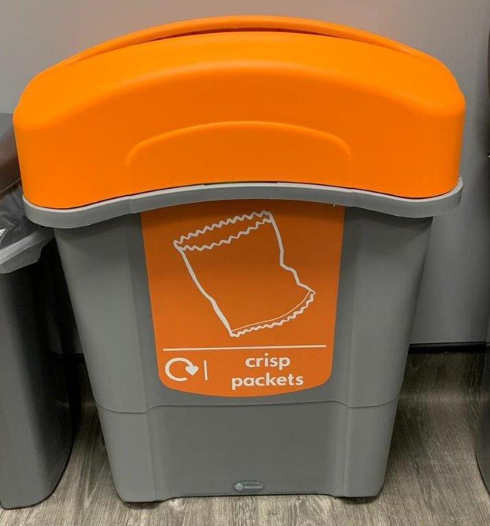 New crisp packet recycling bin locations announced Cardiff & Vale