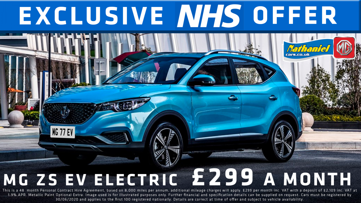 Latest offer from Nathaniel Cars Cardiff & Vale Health Charity