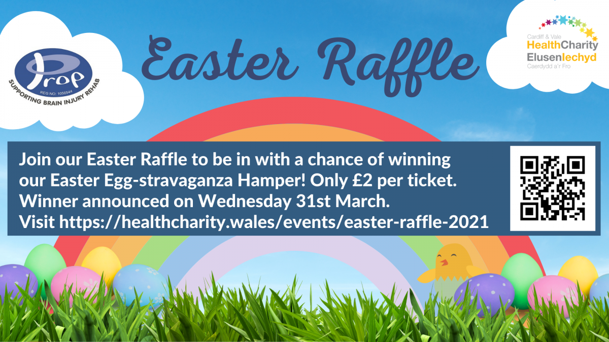 Easter Raffle 2021 Cardiff & Vale Health Charity