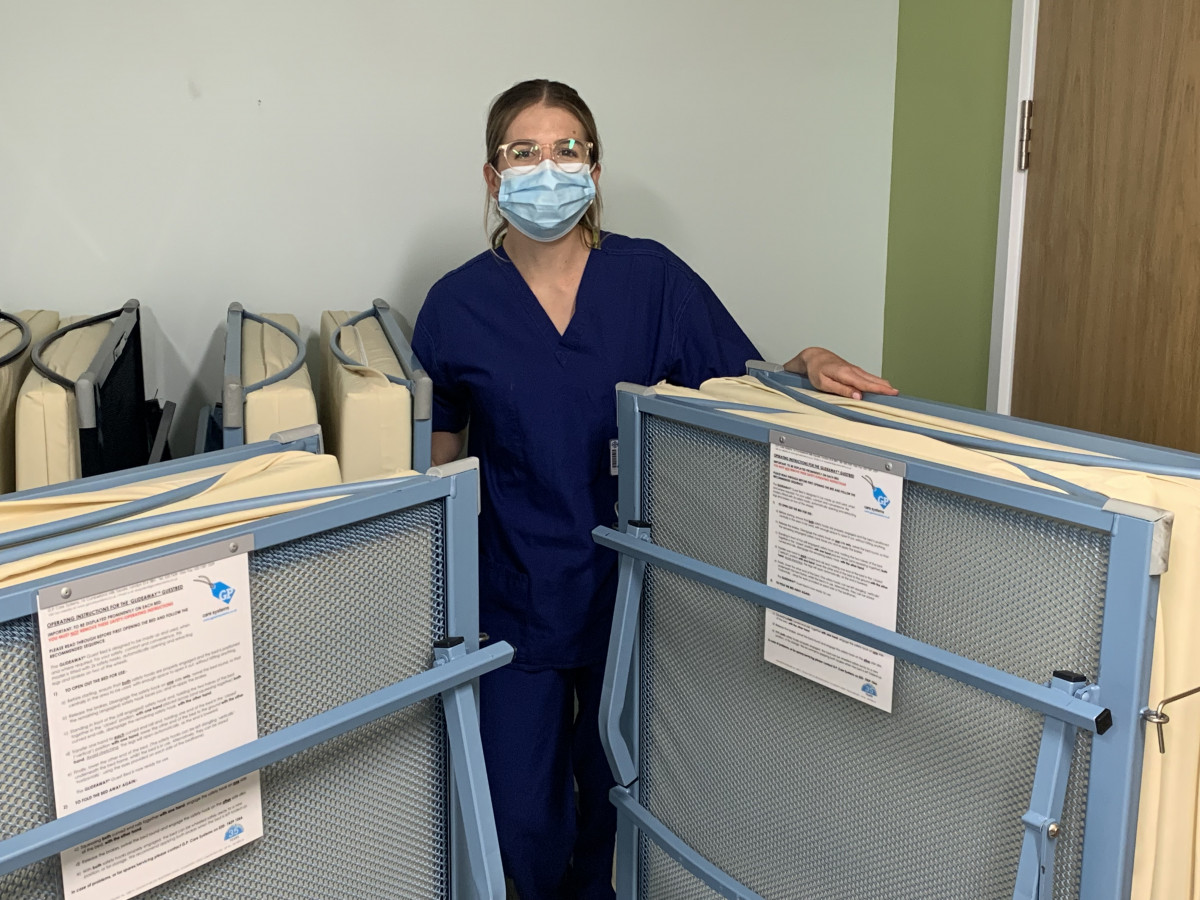 Six Fold Away ZBeds Gifted to the Palliative Care Department Cardiff