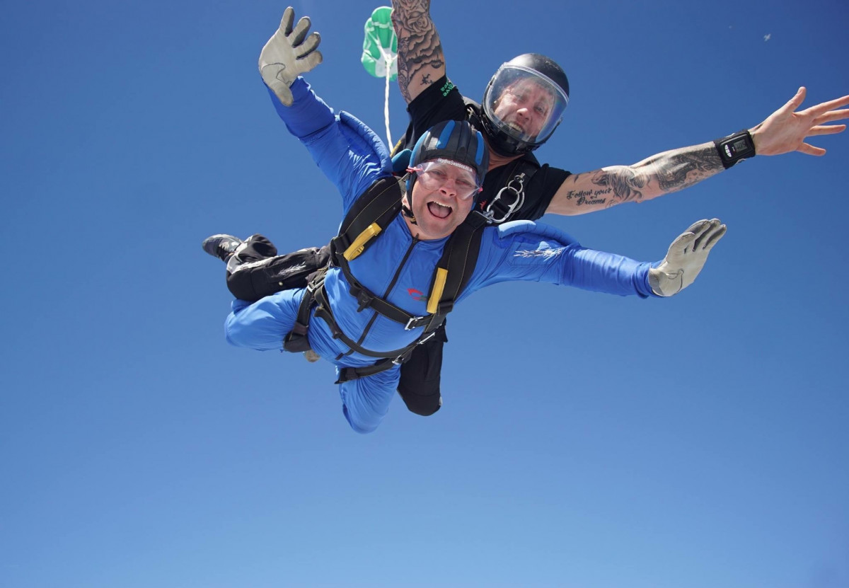 Charity Skydive Cardiff & Vale Health Charity